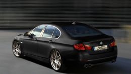 Ателье Racing Dynamics выпустило тизер и опубликовало предварительные технические характеристики своего варианта нового седана пятой серии BMW.