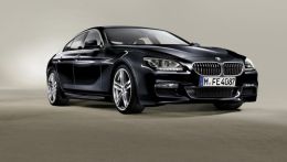 Компания BMW распространила первое изображение новейшего четырехдверного купе 6 Series, оснащенного М-пакетом.