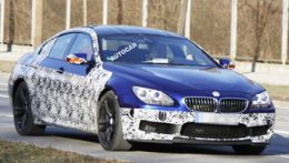 В сети появились шпионские фото «заряженной» версии четырехдверного купе BMW M6 GranCoupe