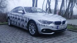 Шпионские фотографии новенькой BMW 4 Gran Coupe