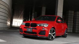 Тюнинг нового BMW X4 от японского тюнинг-ателье 3D Design