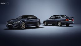 Выпущена специальная серия BMW M3 приуроченая к 30 летнему юбилею модели