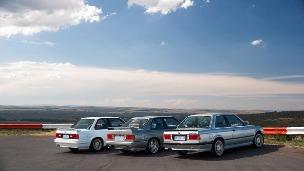 Фотографии  BMW E30 M3, 325iS, 333i сзади