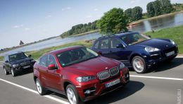 BMW X5, BMW X6, Porsche Cayenne