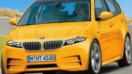 В Интернете появилась первая компьютерная фотография нового поколения автомобиля BMW 1 Series.
