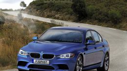 Новая BMW M3 (F80) которая ожидается в 2013 была поймана шпионами!