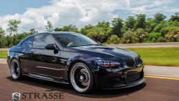 Тюнингованный BMW M3 снялся для рекламы дисков Performance Series SM7